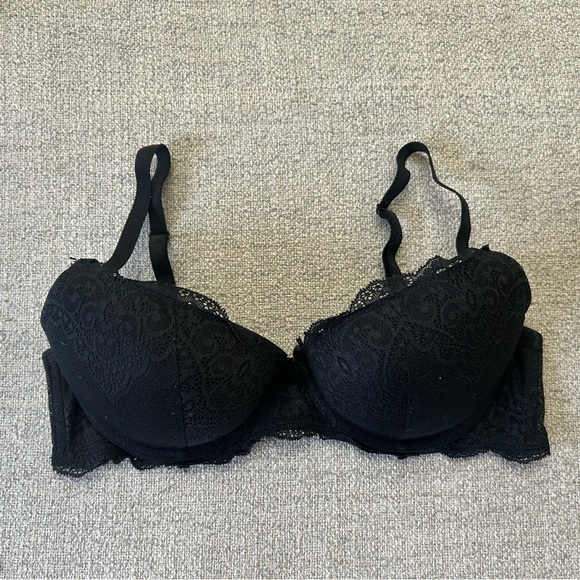 Gilligan & O’Malley - Black Push-Up Bra - Picture 1 of 3